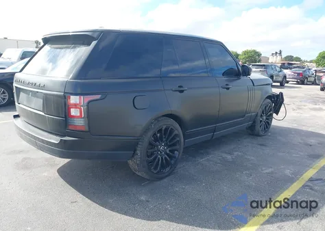2014 Land Rover Range Rover 3.0L V6 Supercharged Hse из США, поврежденный, VIN SALGS2WF5EA140152